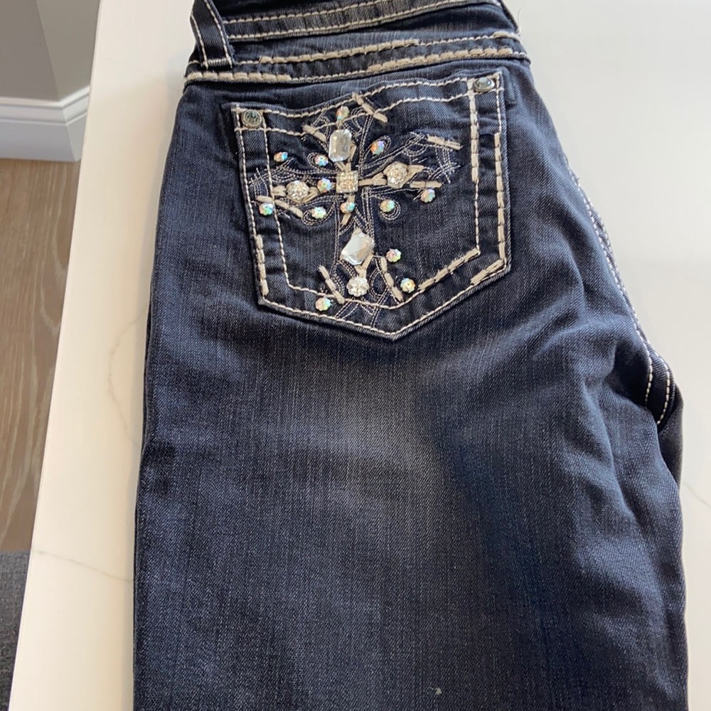 Miss ME -Dark blue jeans
